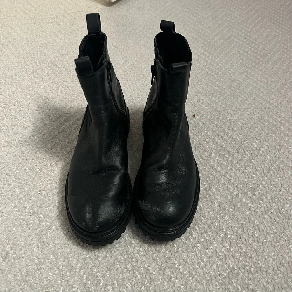 Zara Leather Boots